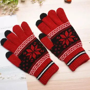 

Fashion Winter Men Women Knitted Gloves Keep Warm Fitness Touchable Screen Glove For Mobile Phone iPad Tablet SER88