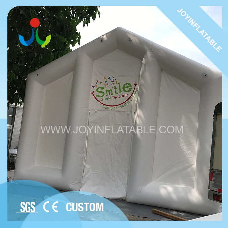Joyinflatable 11X6M Outdoor Inflatable V Shape Cube Tent for Outdoor Event 4