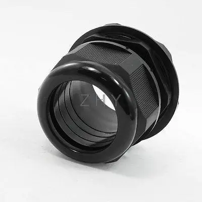 M63X1.5 Тип черный Жесткий пластиковый водостойкий кабельный сальник разъем