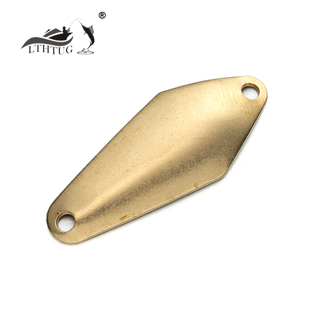 Silver Spoon Durhamcopper Sinking Spoon Lure For Trout - 1.8g/2.2g Diy  Stream Bait