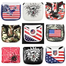 Best Offers Square Mallet Putter Cover Golf Headcover For TaylorMade Spider X Copper Spider Tour Magnet Hot Best Offers Square Mallet Putter Cover Golf Headcover For TaylorMade Spider X Copper Spider Tour Magnet Hot