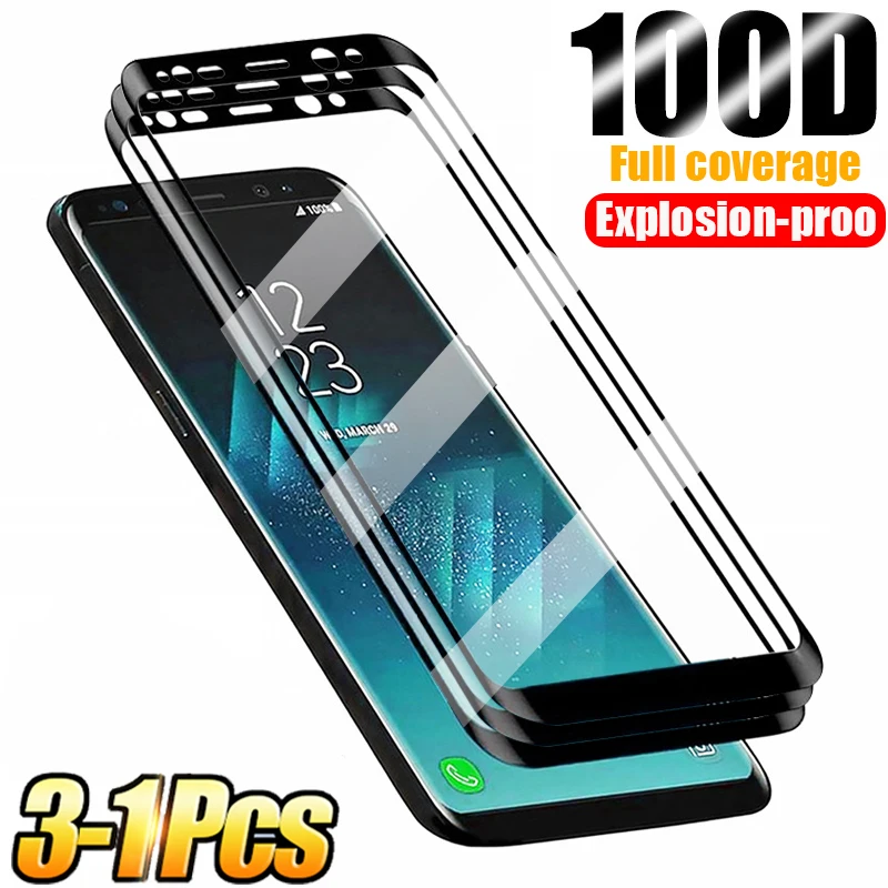 De vidrio templado para Samsung Galaxy S10 Plus de S9 S8 Protector de pantalla S20 S21 S10e S 9 8 10 Nota e 20 Ultra S10 5G Nota 10 9 8