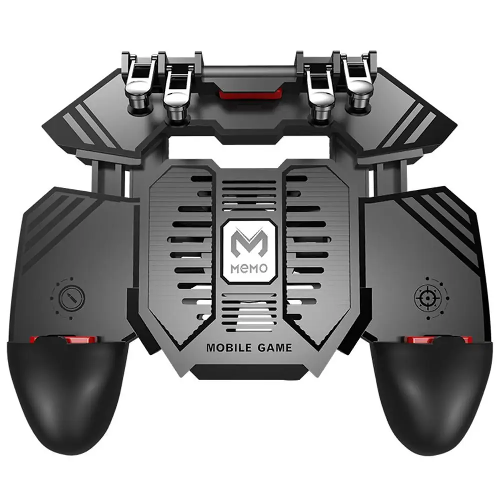  Game Helper Controller AK77 MEMO Mobile Phone Game Handle For PUBG Six Finger Fingers PUGB Handle W
