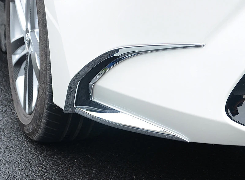 

For Toyota Corolla E210 SEDAN 2018 2019 Chrome US EU Version Front & Rear Fog Lights Frame Cover Trim Car Styling