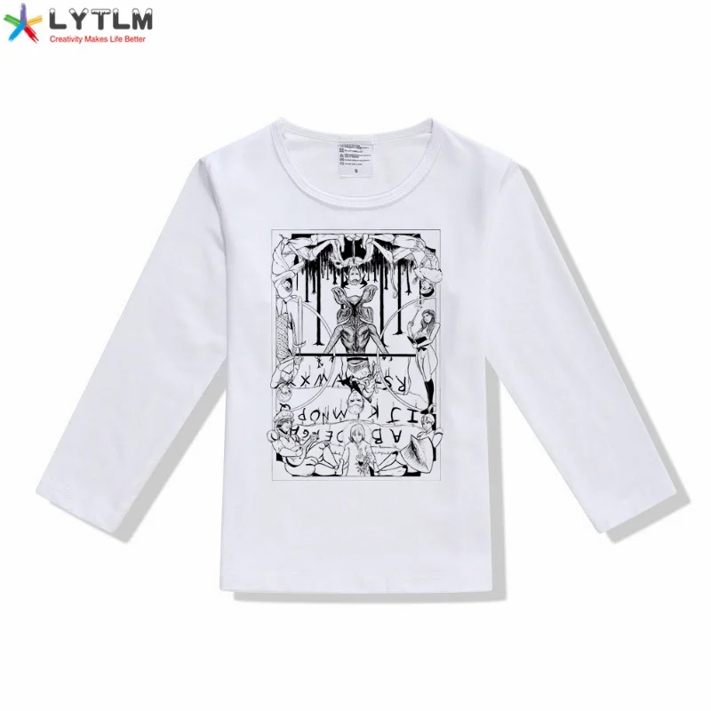 LYTLM/футболка со странными вещами; детская одежда; Прямая поставка; одежда для маленьких мальчиков и девочек-подростков; зимние детские топы с длинными рукавами для девочек