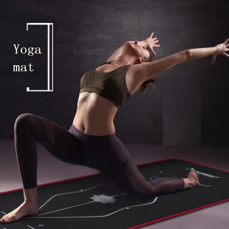 

1830*610*10mm NRB Yoga Mat with Position Line Non Slip Carpet Mat For Beginner Environmental Fitness Gymnastics Mats