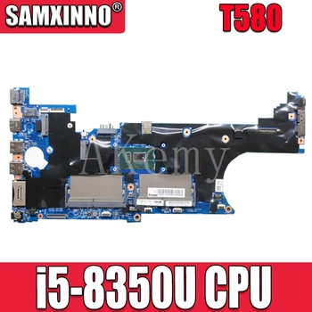 

Laptop motherboard For LENOVO Thinkpad T580 Core SR3L9 i5-8350U Mainboard 17812-1 01YR250