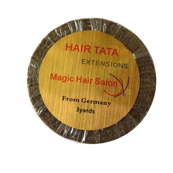 

1 roll 1.27cm*3 yards Hair TATA extensions tape lace front tape Magic Hair Salon from Germany tape for hair extension