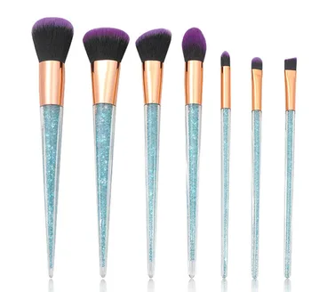 

fancy diamond make up brushes private label eye shadow blending brushes shading eyebrow beautiful make up tool