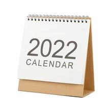 Calendrier de bureau de 2021 à 2022, planificateur mensuel, calendrier quotidien, organisateur, décoration de bureau et de maison