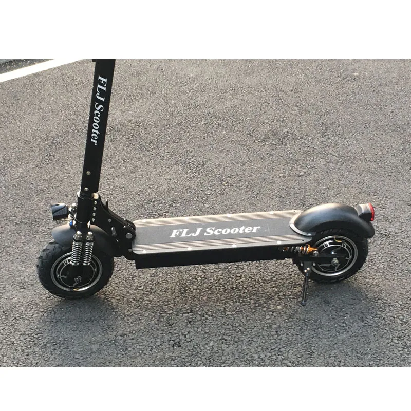 Cheap FLJ EU stock Electric Scooter With 52V/2400W Motors Powerful Kick Scooter Foldable electric Scooter Adult 3