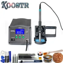 YIHUA950 паяльная станция 150 Вт Высокая частота вихревой ток бессвинцовый сварочный аппарат платформа Lntelligent сон и пароль Lo