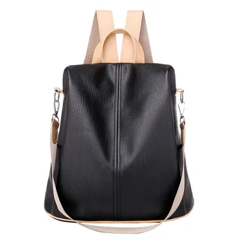 

2019 New Women Hot PU Backpacks Waterproof School Women Travel backpack travel bag anti-theft Oxford cloth backpack