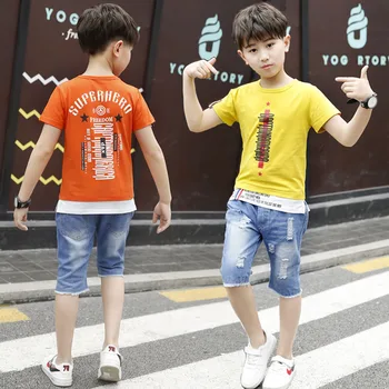 

Boys Summer Clothing Boy Clothes Short Outfits Two Piece Stylish Fashion Boys Casual Cool Clothes Wear For Kids Boys