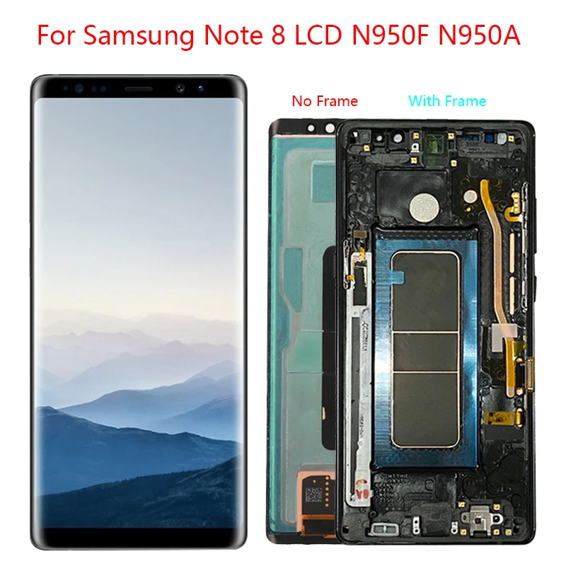 6.3 pouces pour Samsung Note 8 LCD écran tactile Hébergements eur assemblée remplacement Note8 SM-N950F N950U N9500