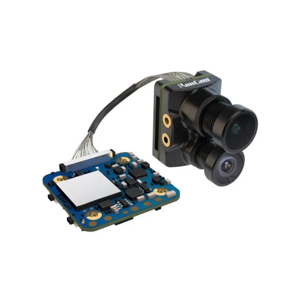 $US $92.58  RunCam Hybrid Dual Lens FOV 145 Degree 4K HD Recording & Mini FPV Camera 6ms FPV Latency 2 in 1 Sin
