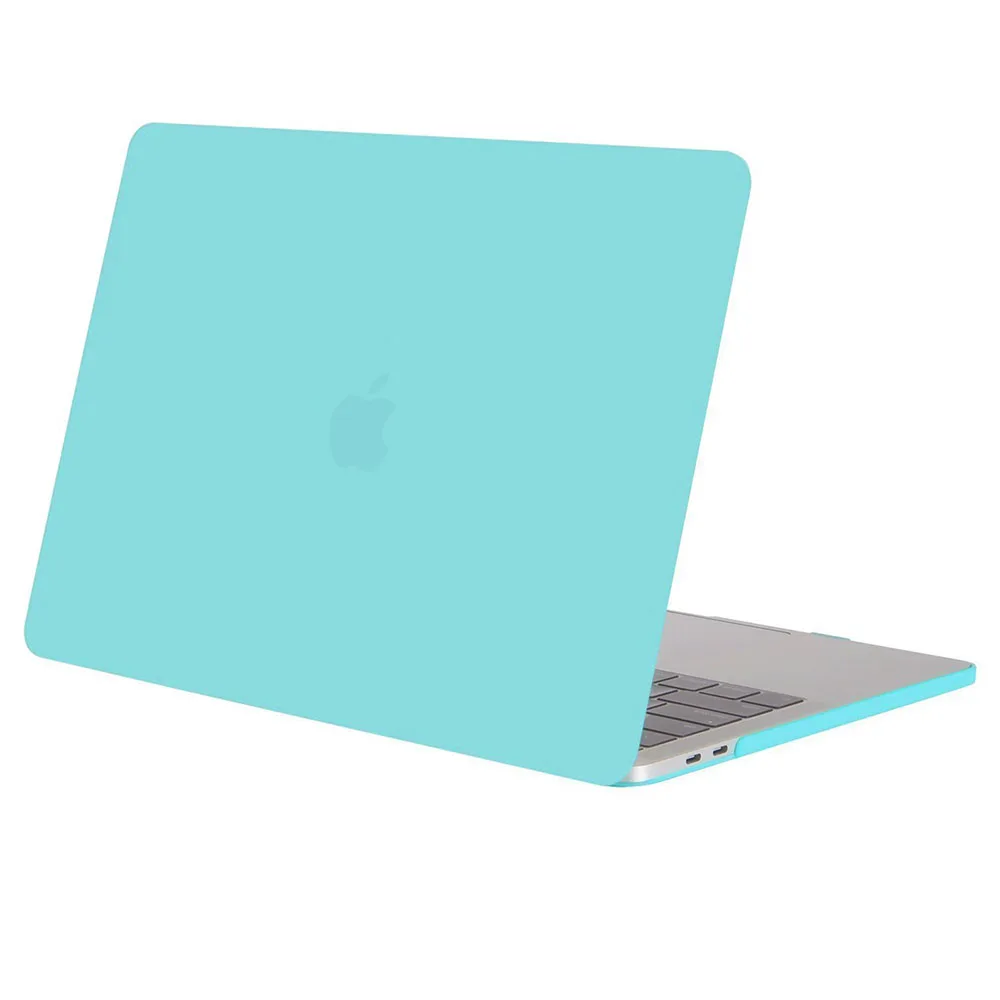 MOSISO ноутбук Mac 13 дюймов Чехол пластиковый матовый чехол для Macbook Air Pro 13 15 retina 2013+ силиконовый чехол - Цвет: Hot Blue