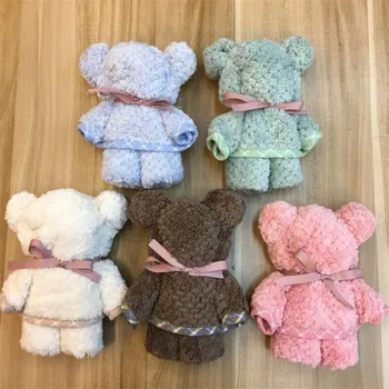 

30*40cm Face Towel Kids Children's Towels Gift New Year Wedding Party Sweet Bear Festival Gifts Towel Water-absorption