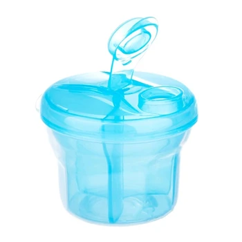 

Baby Rotating Milk Powder Box Portable Milk Powder Formula Dispenser Food Container Infant Feeding Storage Box Baby Care Box