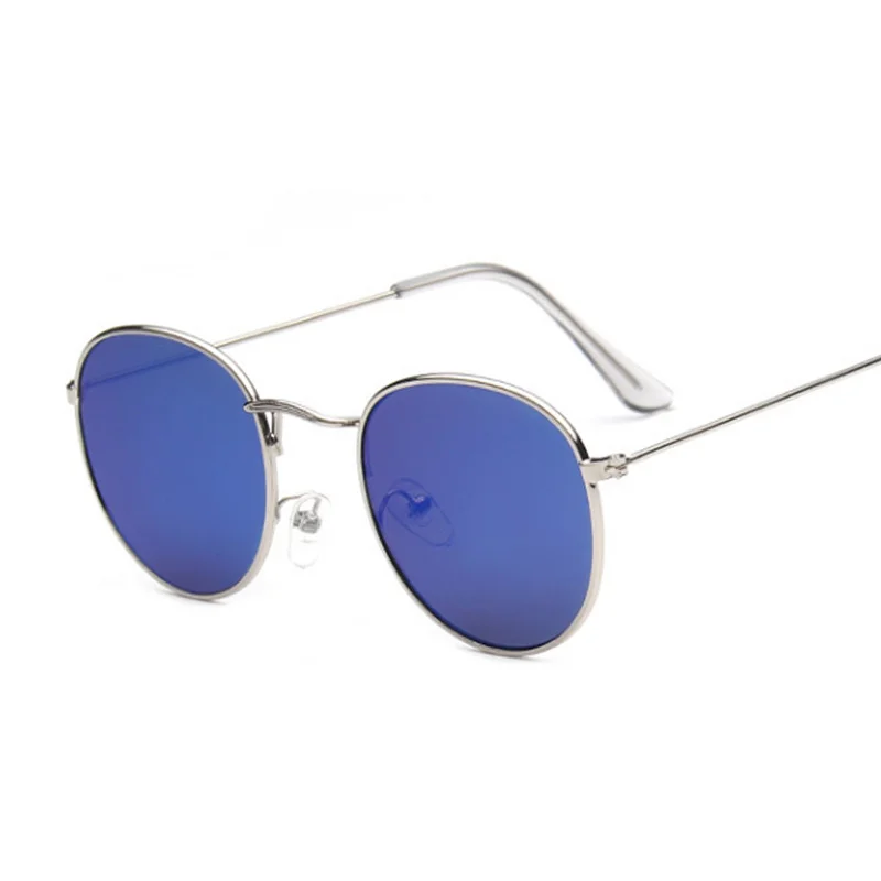 Occhiali da sole rotondi piccoli vintage Donna Classic Retro Brand Design Occhiali da sole Specchio maschile Moda femminile Shades Lunette De_voghion.com