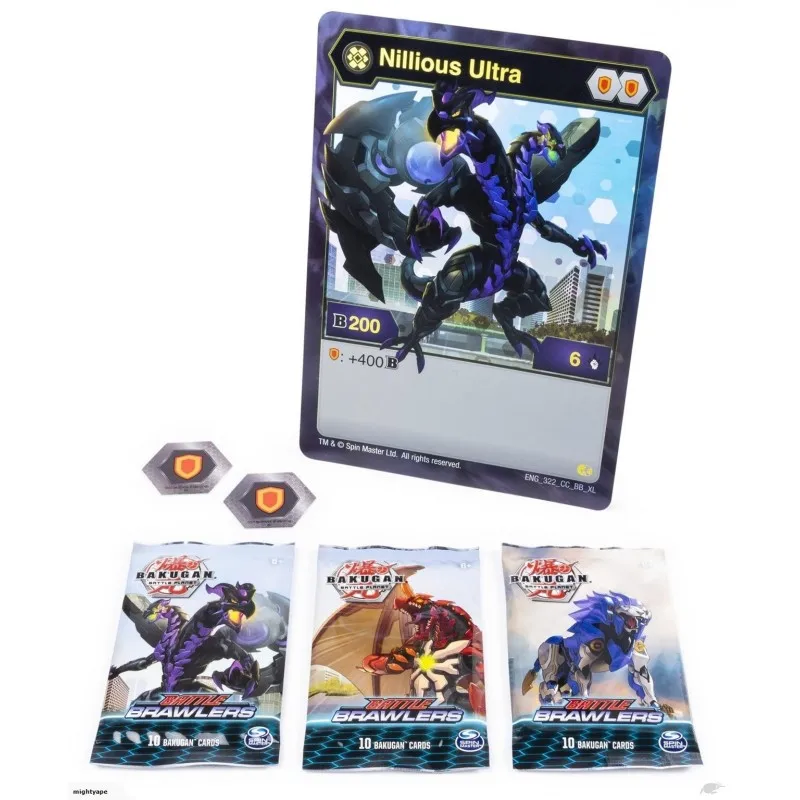 Takara Tomy Bakugan TCG настольные игры карточные игрушки коллекции 10 карт 016 Vol1 028 Vol2 Battle Brawlers BakuCores Planet Toy