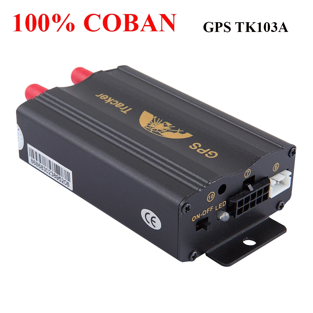Цена Бренд Coban Gsm gprs отслеживающий автомобильный font b gps b font трекер Tk103a Tk103 Gps103a трекер в реальном времени датчик удара двери Acc сигнализация
