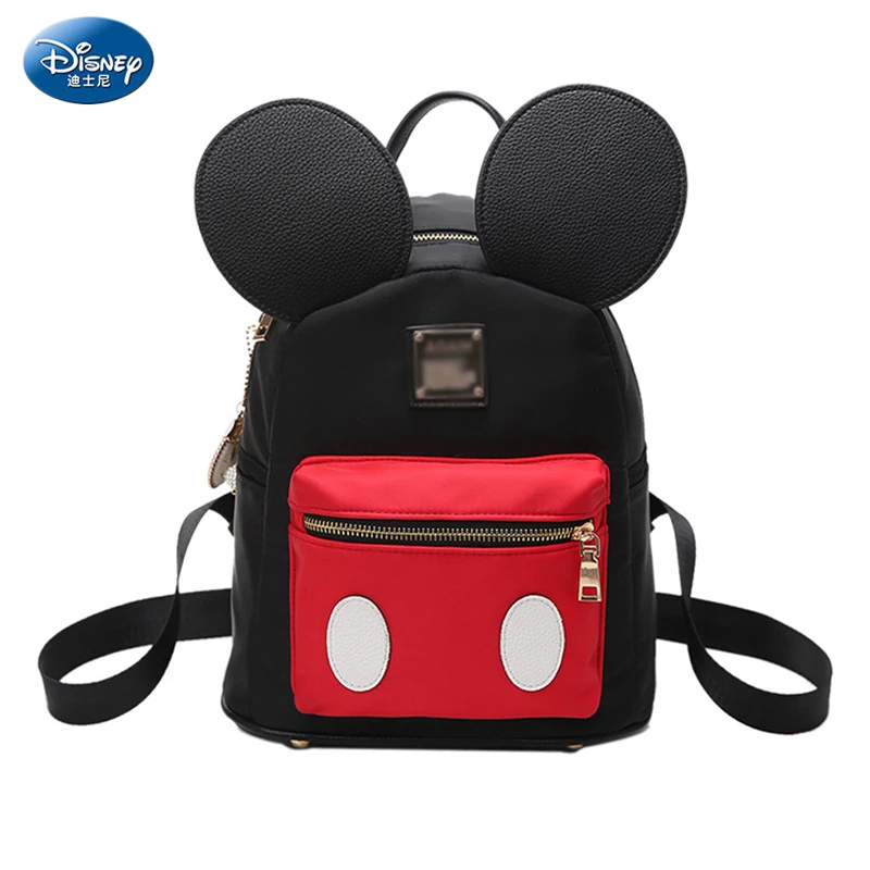 mochila escolar de PU para mujer, bolso de Mickey Mouse, mochilas escolares para estudiantes de primaria, 2019|Mochilas| - AliExpress