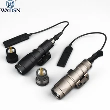 Airsoft surefir m300 m300a mini scoutlight tático 280lumens led arma lanterna tocha ao ar livre caça rifle armas luzes
