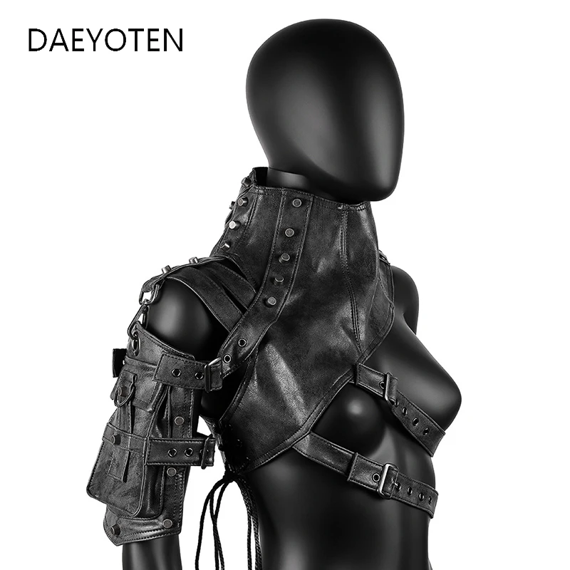

DAEYOTEN Punk Style Women Shoulder Bag Steampunk Motorcycle Girl Designer Bags European and American Fashion Purses ZM0798
