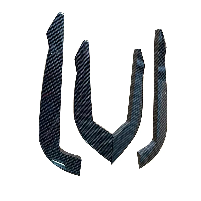 Car Bumper Lip Fin Splitter Spoiler Canard Front bumper side blade trim fender for Ford focus St/st-line MK4 18-21