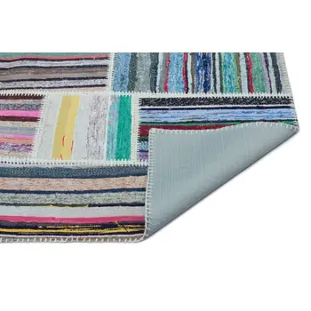 

Handmade Multicolor Vintage Patchwork Rug Area Rug 120x180 Cm-3'11''X5'11''