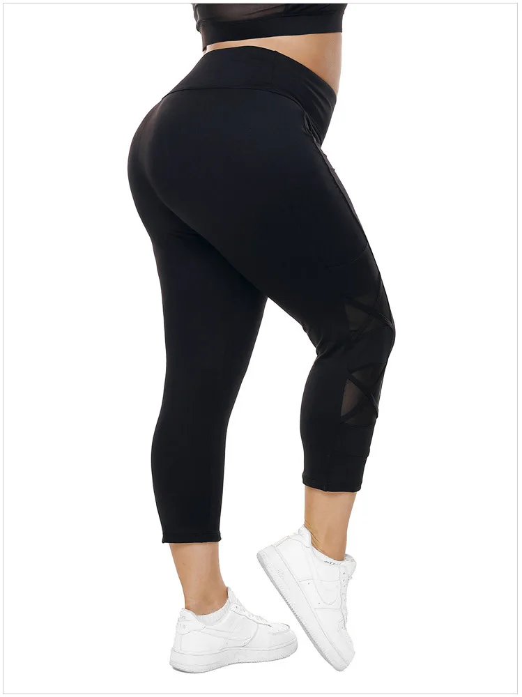 Женские спортивные штаны большого размера, штаны для йоги, теплая одежда, штаны для спортзала, 4XL, спортивные женские колготки размера плюс, леггинсы для фитнеса, штаны для движения
