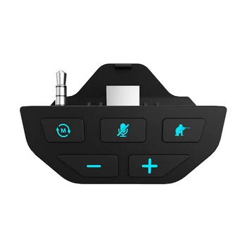 

3.5mm Headphone o Jack Earphone Mic Stereo Headset USB Adapter Sound Enhancer for One Controller