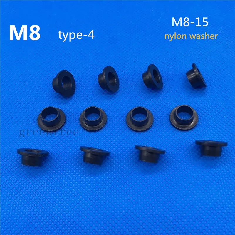 M8 Plastic Nylon Washer Insulation Gasket Ttype Screw Gasket Seals