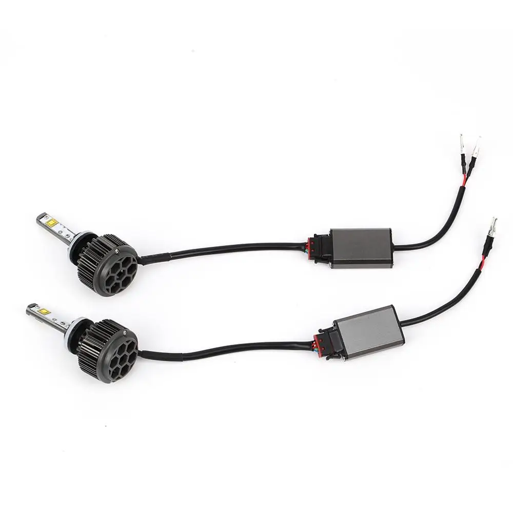 2x автомобильный 60W 7600LM комплект 880/881 белый 6000K светодиодный фонарь фары дальнего света