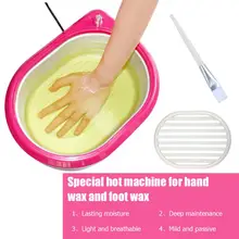 Электрическая машина для удаления волос с расплавом воска дизайн кривой в соответствии с эргономикой мини-грелка для салона красоты удаление волос