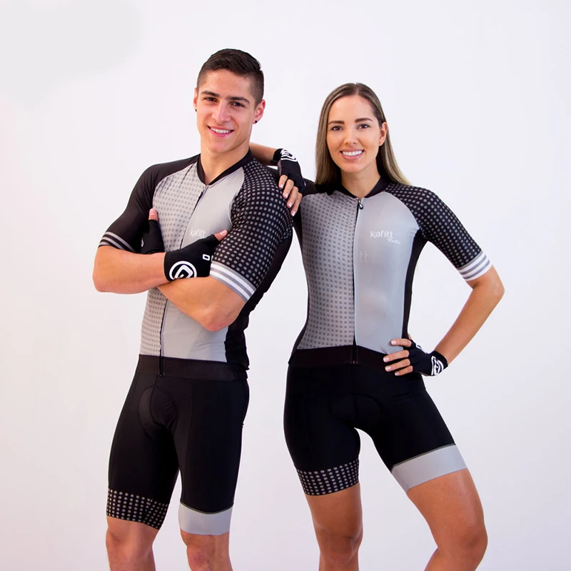 

2020 Summer New Triathlon Women and Men Short Sleeve Cycling Suit Suit Racing Team Tights Breathable Quick Drying Cycling Suit