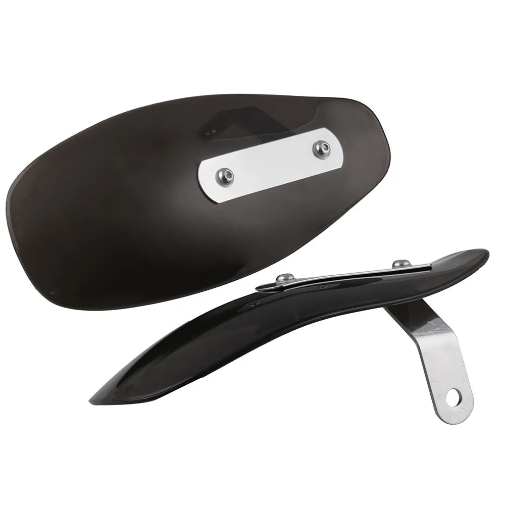 buy Black Motorcycle Hand Guard Handguard Wind Deflector For Bike Choppers Crusiers