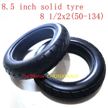 

free shipping 8.5 Inch 8 1/2X2 (50-134) Solid Tyre for Baby Carriage Wheelbarrow Electric Scooter Tyre