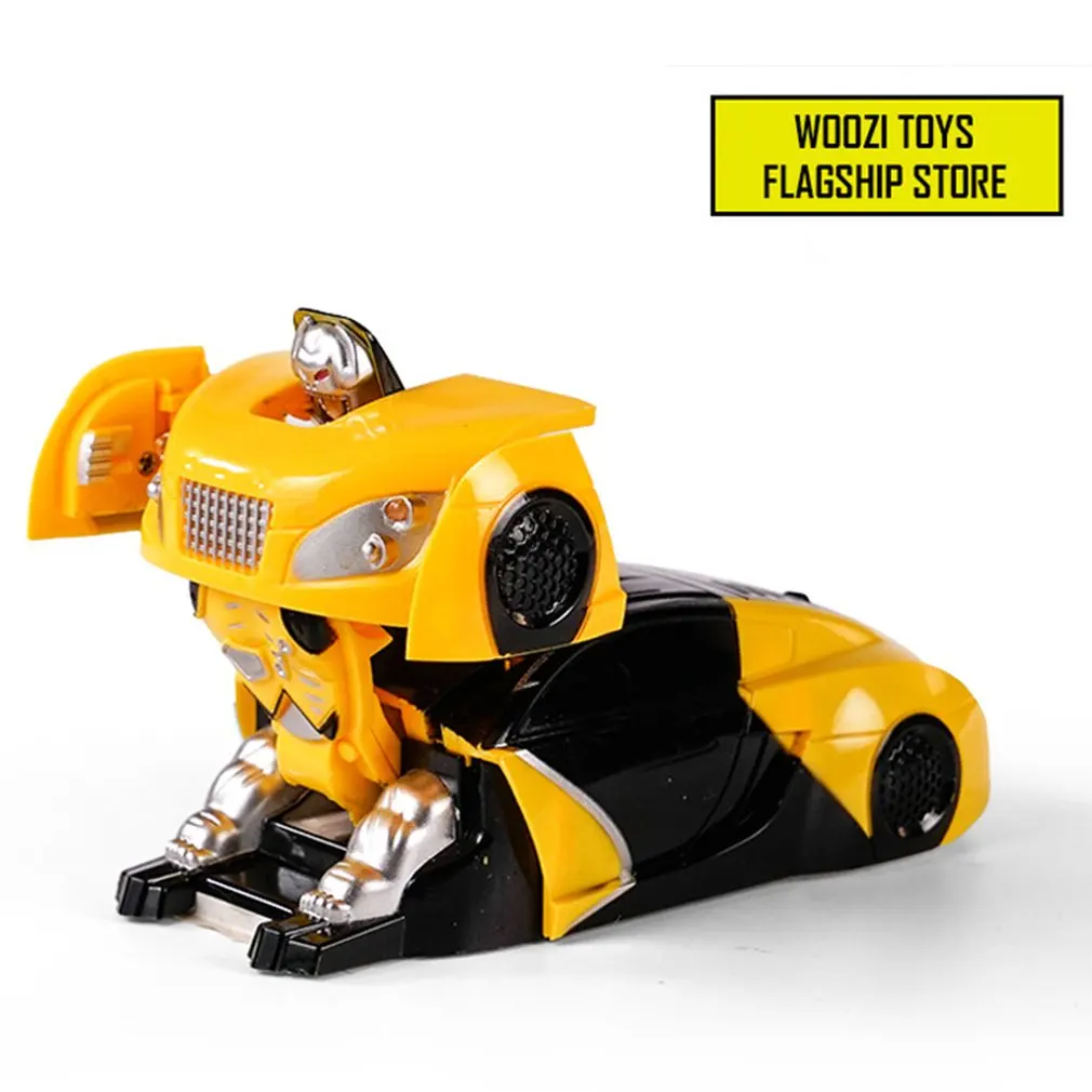 Deformation Wall Car Toys Remote Control 360degree Rotating Stunts Cars Climbing Vehicles with LED Light Children Gift