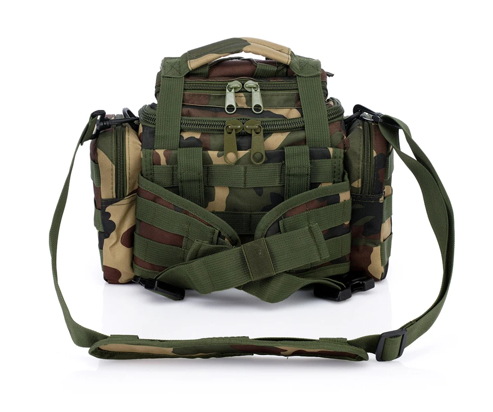 Outdoor Men Army Camping Hiking Hunting Bag Magazine-Pouch Fishing Bag Tactical Pockets Portable Fishing Waist Bag Camera Bag