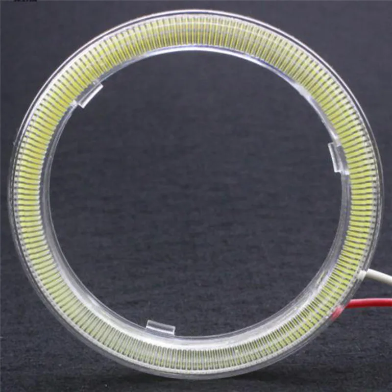 Motorcycle Led COB Headlight Fog Light Ring Car DRL Daytime Running Lights 2.4in/2.8in/3.1in/3.5in/3.9in/4.3in/4.7in