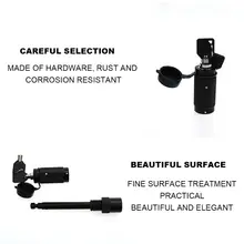 Новинка 1 набор 5/8 замок для прицепа для тяжелого транспортного средства, автомобильный замок для безопасности, черный замок для прицепа, булавка для крючка, автозапчасти, аксессуары