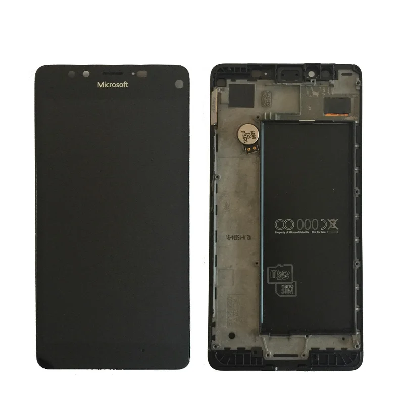

Original AMOLED For Microsoft Nokia Lumia 950 LCD Display with Touch Screen Digitizer Assembly With frame