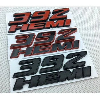 

12.2cm*4.2cm 392HEMI Metal Label for Jeep Grand Cherokee Badge Car Label Metal Modified Car Sticker Automobile Decorative Decal