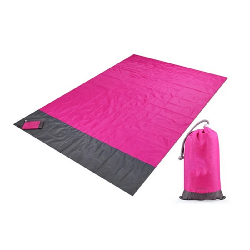 

Outdoor Picnic Mat Sand Beach Mat Waterproof Pocket Beach Blanket Folding Camping Mat Mattress Portable Lightweight Mat