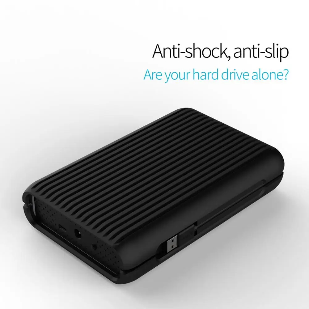 Внешний жесткий диск ORICO 3 5 дюйма USB C HDD 1 ТБ 2 HD USB3.1 Gen2 10 Гбит/с кабель Type с адаптером