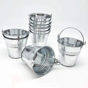 

Mini 5.5cm Iron Bucket Gifts Candy Pail Containers with Handle Party Favors