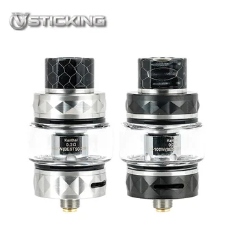 

Clearance VSTICKING Vmesh Sub ohm Tank 4ml Capacity Atomizer with 25mm 0.2ohm 0.1ohm Mesh Coil Vape Vaporizer
