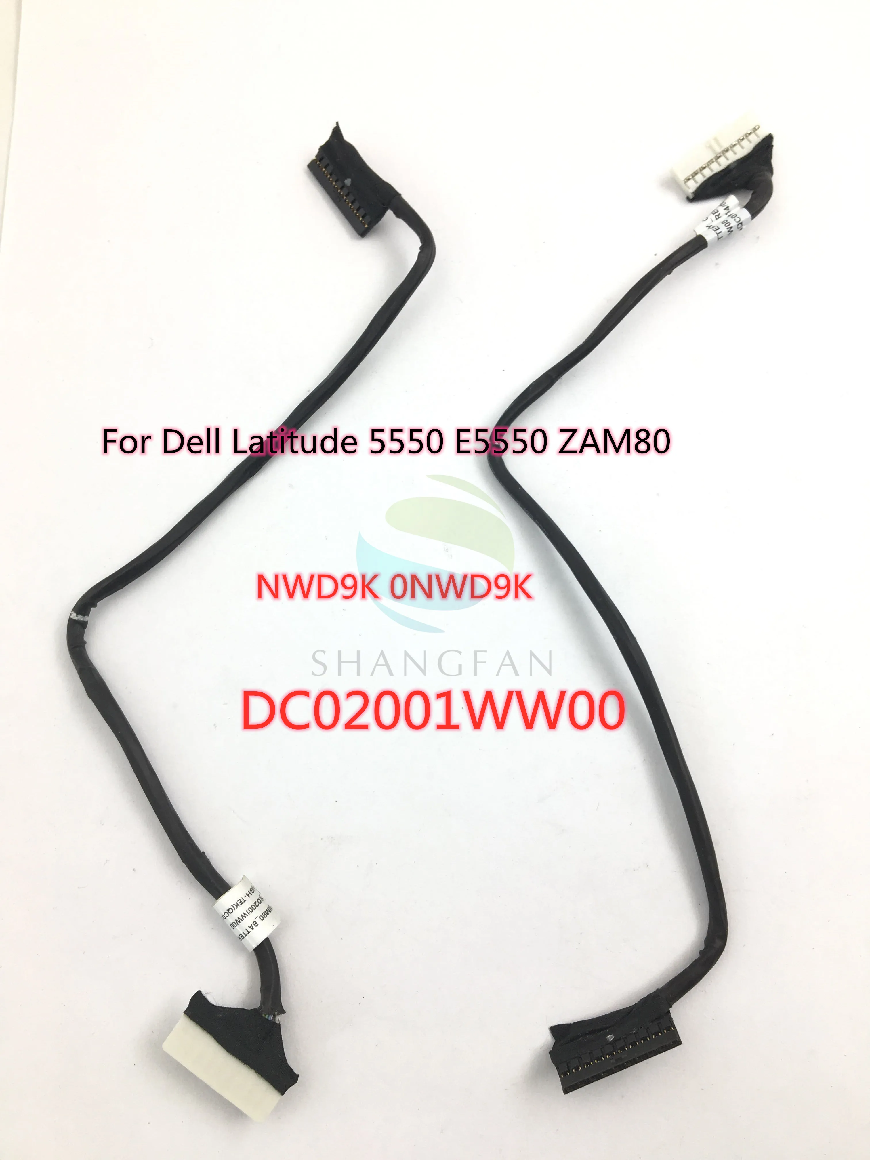 Laptop New Original Battery Cable For Dell Latitude 5550 E5550 Zam80 Battery Line Dc001ww00 Nwd9k 0nwd9k Computer Cables Connectors Aliexpress